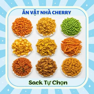 Combo Snack Tự Chọn 10 Món - Đồ Ăn Vặt Hot Trend - Bim Bim, Phô Mai, Bạch Tuộc Nướng, Đậu Hà Lan