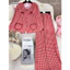 Pizama TD tole cổ bèo đính nơ viền màu túi dáng babydoll