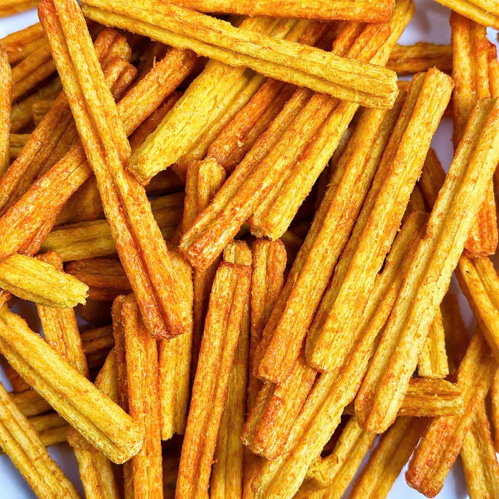 Bánh Que Khoai Tây Phô Mai Giòn Tan, Ăn Vặt Thơm Ngon, Sản Phẩm Hottrend