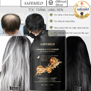 🔥Dầu gội thảo mộc SAFEMILD 300ml, hỗ trợ che phủ tóc bạc, giảm rụng tóc và nuôi dưỡng da đầu