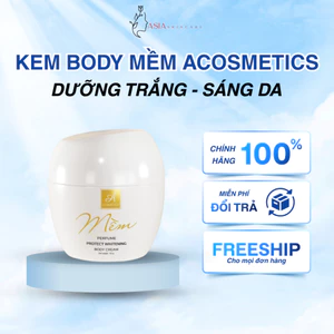 Kem body trắng da Mềm Acosmetics kem dưỡng trắng toàn thân hương nước hoa giảm thâm nám tàn nhang DC30