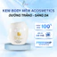 Kem body trắng da Mềm Acosmetics kem dưỡng trắng toàn thân hương nước hoa giảm thâm nám tàn nhang DC30
