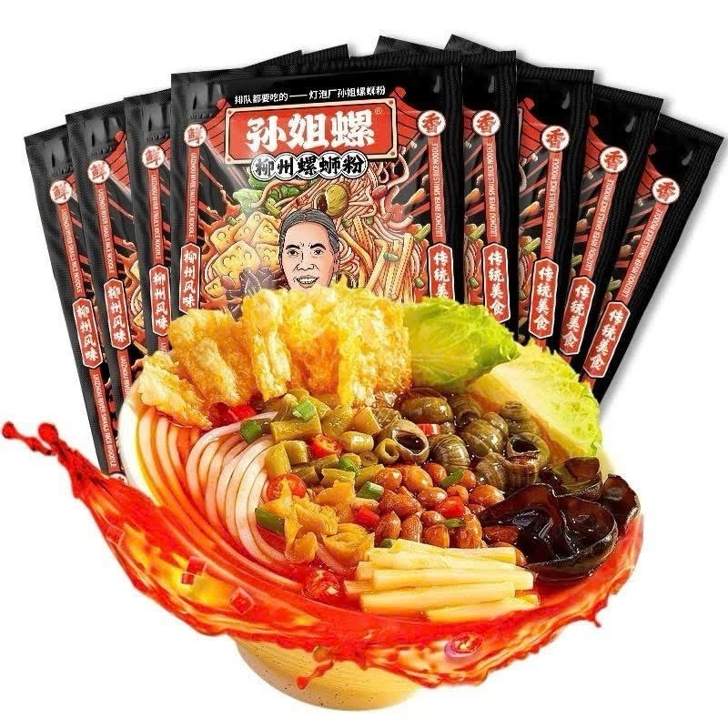 Combo 2 Gói Bún Ốc Bà Tôn – Hương Vị Đậm Đà Chính Gốc Sun Jieluo.s8