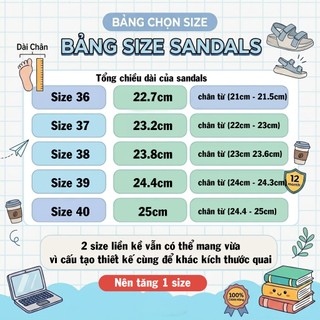 Giày Sandal Cỏ Bốn Lá Nữ SANDANI S1 TRINH Dép Quai Hậu Nữ Trắng Ngà Phối Màu Giày Nữ Nhẹ-Bền-Dễ Thương