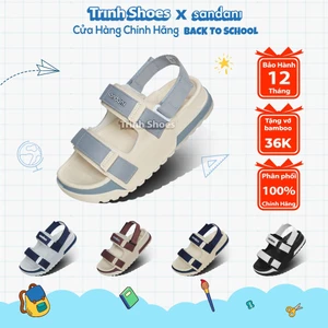 SANDANI Giày Sandal S8 Màu Be Xi Măng Đế Êm Siêu Nhẹ, Chống Trơn Trượt - BẢO HÀNH 1 NĂM