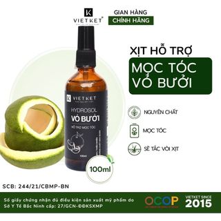 XỊT VỎ BƯỞI HỖ TRỢ MỌC TÓC VIỆT KẾT