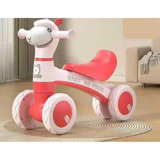 xe chòi chân con cừu có đèn nhạc vui nhộn