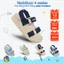 SANDANI Dép Sandal Nữ Quai Ngang Đế Êm Chống Trượt, Dây Dù, Màu Xanh Navy - BẢO HÀNH 1 NĂM
