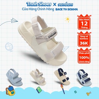 [TẶNG VỚ BAMBOO TỪ 1/7] Dép Sandal Nữ SANDANI Đế Cao Chống Trơn - Đi Học, Êm Chân, Màu Be - BẢO HÀNH 1 NĂM