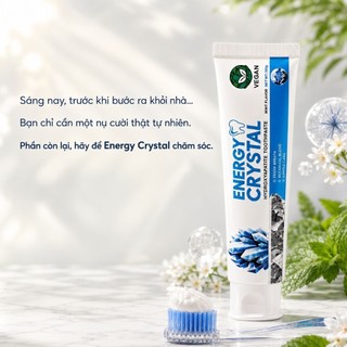 Kem Đánh Răng Trắng Sạch và Thơm Mát Energy Crystal 100g