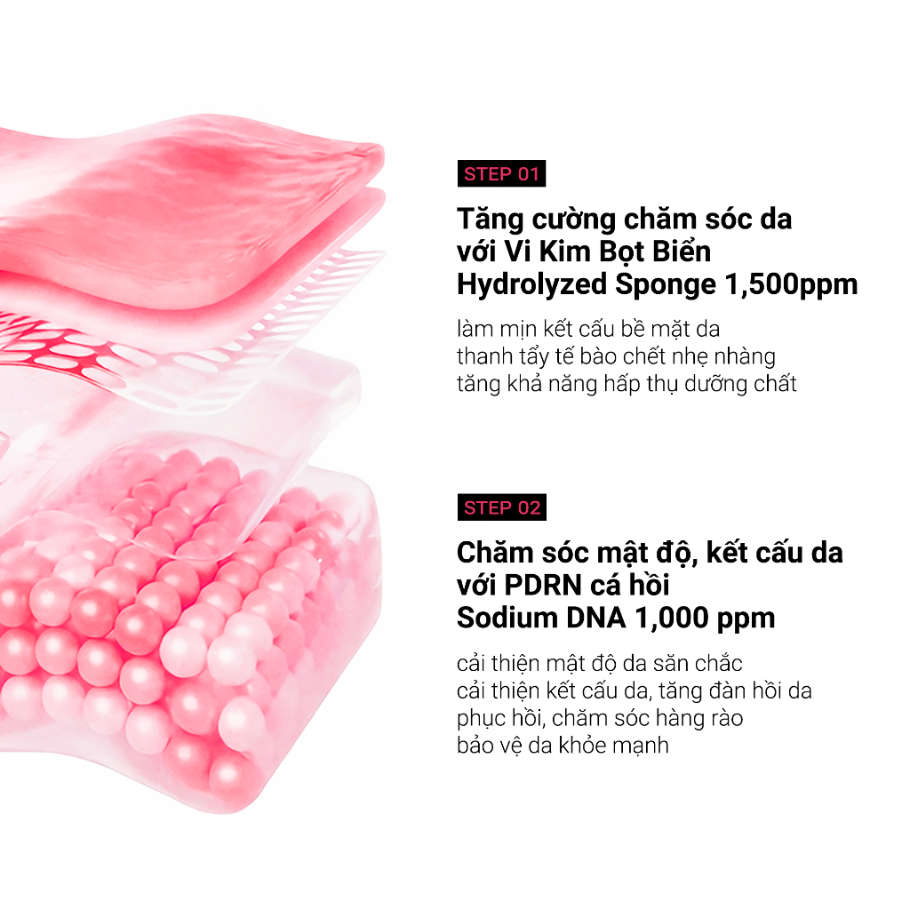 Serum PDRN & Vi Kim Bọt Biển Giúp Phục Hồi Và Hỗ Trợ Cải Thiện Nếp Nhăn Diinbi PDRN Repair Shot Serum 50ml | BigBuy360 - bigbuy360.vn