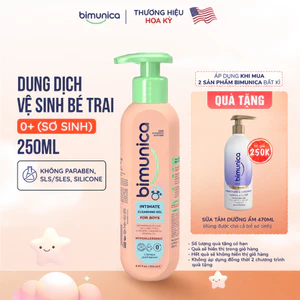 Dung Dịch Vệ Sinh Bé Trai Bimunica 250ml