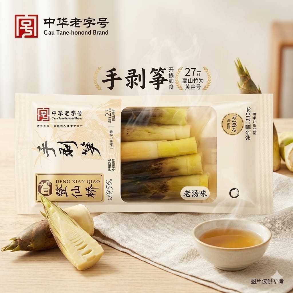 2 Gói Măng Deng Xian Qiao Cao Cấp - Măng Tự Nhiên, Chuẩn Vị Lão Thang, Cay, Nguyên Bản.s8