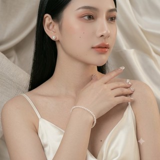 [NgocDaisy] N59 Vòng tay handmade hạt Ngọc nhân tạo đá sang trọng