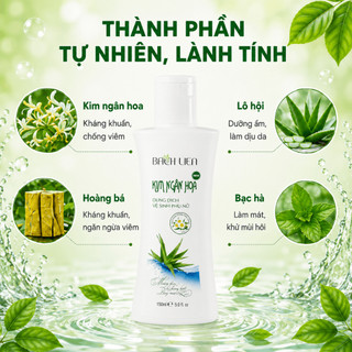 Dung dịch vệ sinh phụ nữ Kim Ngân Hoa kháng khuẩn, ngăn mùi khó chịu
