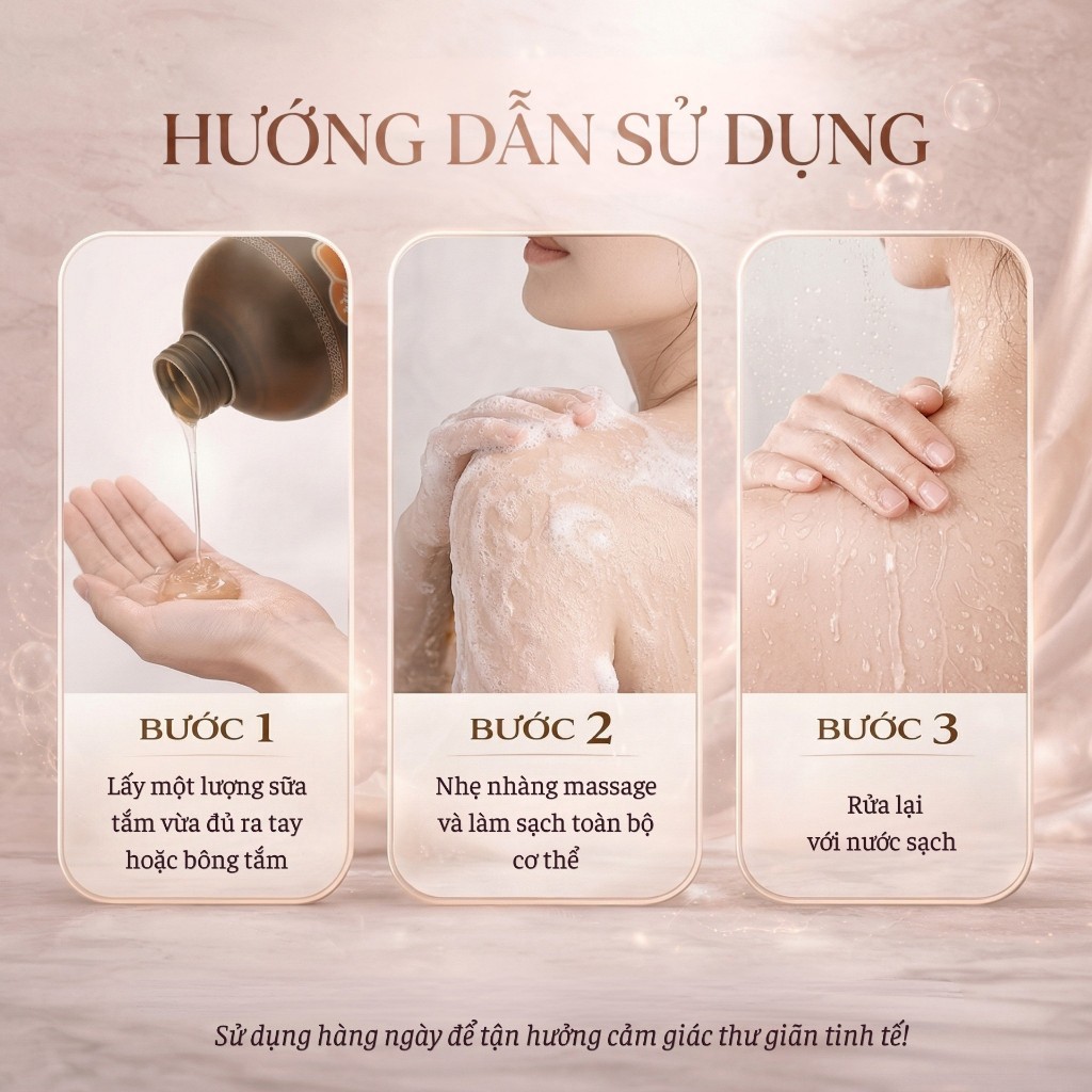 Sữa tắm nước hoa Tesori d'Oriente 500ml - 25ml - Dưỡng ẩm mịn da, lưu hương lâu đến 8H, nhập khẩu Italy (Kèm vòi)