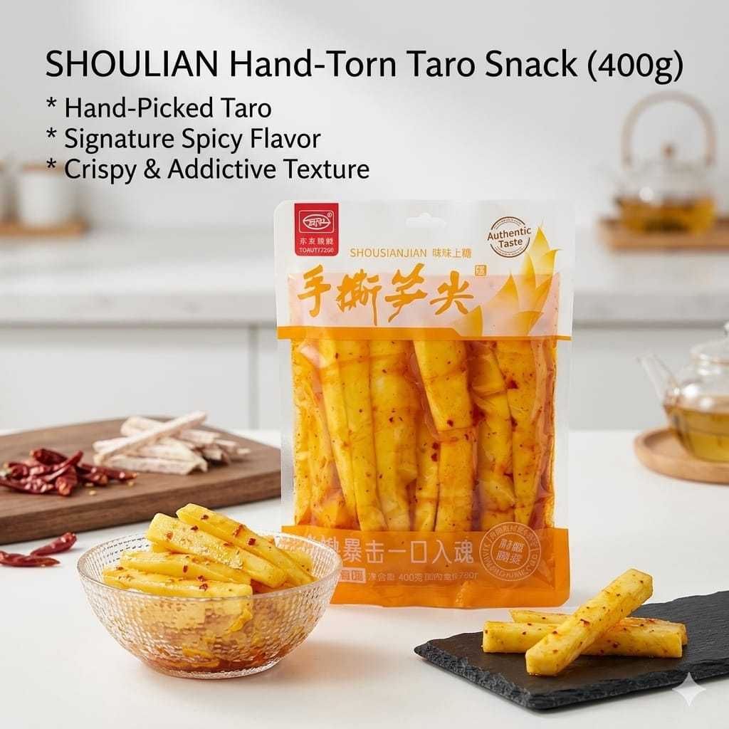 2 Gói Măng Xé Cay Yongyi Food Vị Sơn Tiêu/Ớt Tươi - Đồ Ăn Vặt Măng Ngâm Giòn Cay.s8