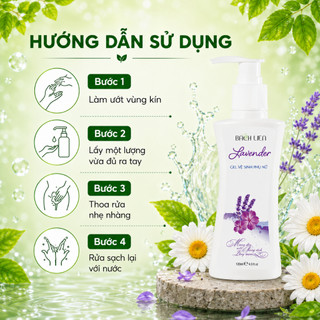 [CHÍNH HÃNG] Dung dịch Vệ sinh phụ nữ Lavender giảm viêm ngứa, khử mùi và cân bằng pH 120ml