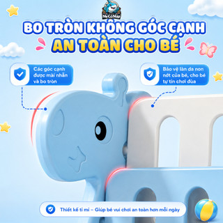 Kệ Sách Nhựa Pakey Cao Cấp Cho Bé Kèm Hộc Để Đồ Chơi, Giá Sách Chịu Lực Loại Dày Nhựa Nguyên Sinh An Toàn Cho Bé
