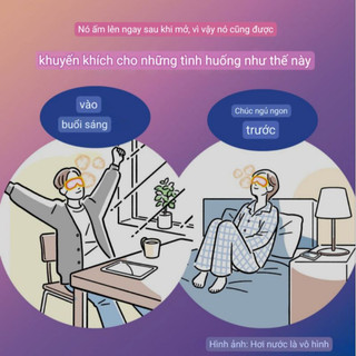 Miếng đắp mắt KAO 12 miếng/MegRhythm Steam Eye Mask ấm nóng thư giãn giảm mỏi mắt