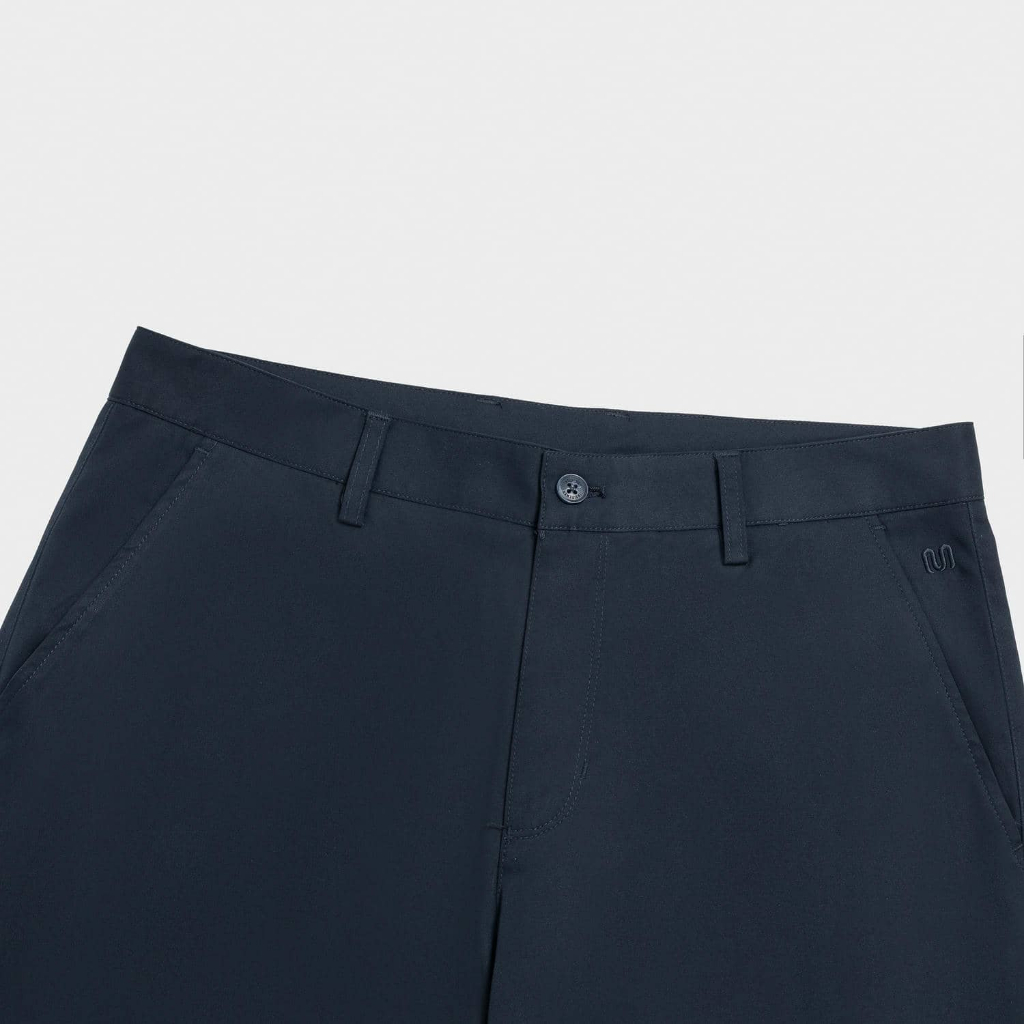 Quần short thể thao cạp âu nam Insidemen dáng Regular Fit có khuy cài chắc chắn, chỉn chu ISO162AAH0