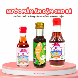 Nước mắm Lê Gia 60ml - 200ml ít muối cho bé ăn dặm
