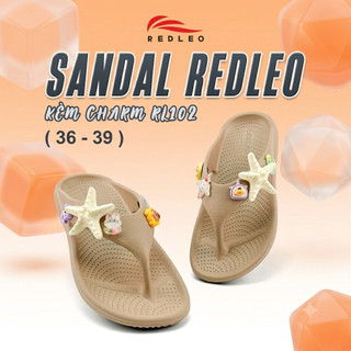 Dép Xỏ Ngón Nữ EVA REDLEO RL102 - Dép Kẹp Đúc Nguyên Khối Êm Chân Chống Trượt Đi Biển
