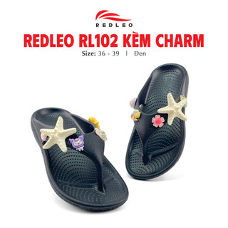 Dép Xỏ Ngón Nữ EVA REDLEO RL102 - Dép Kẹp Đúc Nguyên Khối Êm Chân Chống Trượt Đi Biển