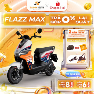 [NHẬN HCM] Xe Máy Điện VinFast Flazz Max - Thuê Pin - Góp 0%