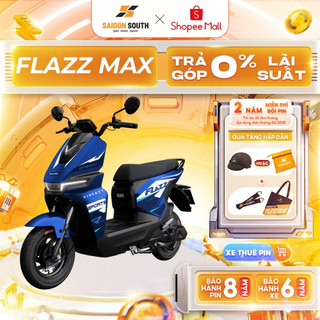 [NHẬN HCM] Xe Máy Điện VinFast Flazz Max - Thuê Pin - Góp 0%