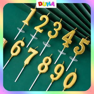 Combo 100 Nến Tuổi Số Sinh Nhật, Đồ Trang Trí Bánh Kem Chúc Mừng Sinh Nhật, Phụ kiện Bánh Kem DUHA 044