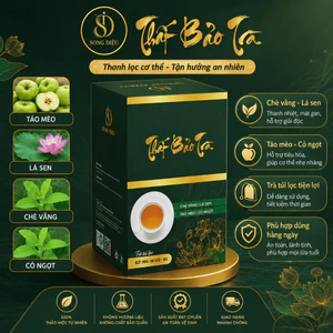 THẤT BẢO TRÀ SONG DIỆU | Trà Táo Mèo Túi Lọc | Táo Mèo - Lá Sen - Chè Vằng - Cỏ Ngọt | Thanh Mát Dễ Uống