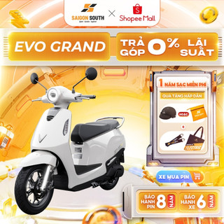 [NHẬN HCM] Xe Máy Điện VinFast Evo Grand - Góp 0% - 262km 1 lần sạc