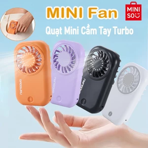 【Siêu Mạnh Siêu Mát】Quạt di động 2026 Quạt cầm tay mini pin 1200mah 5 cấp độ, sạc pin tiện dụng, nhỏ gọn