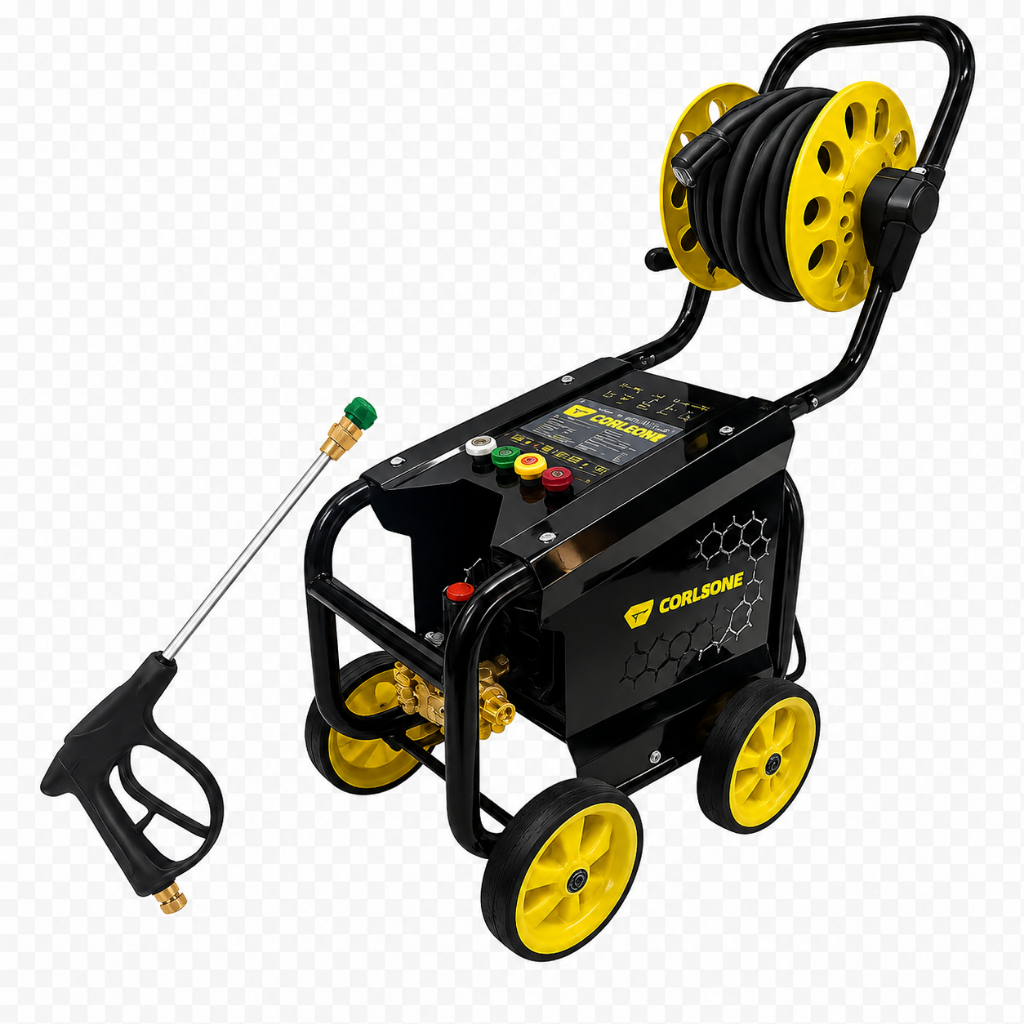 Máy Rửa Xe Cảm Ứng Từ Corleone G200 Rulo Quấn Dây 10M – 2400W – Chỉnh Áp – Áp Lực Cao | BigBuy360 - bigbuy360.vn