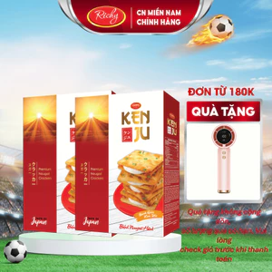Bánh quy Kenju giòn kem dẻo hộp 279gr, Bánh Kẹo Richy