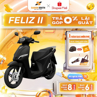 [NHẬN HCM] Xe Máy Điện VinFast Feliz II - Mua Pin - Góp 0%