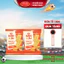 Combo 2-4 bịch Bánh quy Kenju rau củ vị Tôm giòn rụm, Bánh snack ăn vặt, Túi 192g,