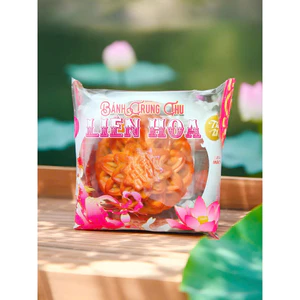 Bánh Trung Thu Truyền Thống Chay Liên Hoa 130g