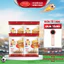 Combo 4 túi bánh quy kem dẻo Kenju 186g, Bánh Quy Nougat, Bánh Kẹo Richy