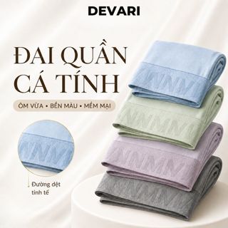 Quần Lót Boxer Nam Chất Liệu Cotton Cao Cấp, Quần Sịp Nam Thoáng Khí Co Giãn Tốt DEVARI N3999