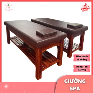 Giường massage, giường spa, đệm da êm ái, thiết kế theo yêu cầu, chịu lực cực tốt