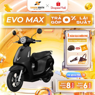 [NHẬN HCM] Xe Máy Điện VinFast Evo Max - Mua Pin - Góp 0%