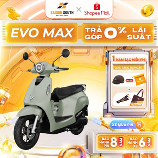 [NHẬN HCM] Xe Máy Điện VinFast Evo Max - Mua Pin - Góp 0%