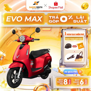 [NHẬN HCM] Xe Máy Điện VinFast Evo Max - Mua Pin - Góp 0%