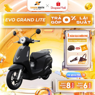 [NHẬN HCM] Xe Máy Điện VinFast Evo Grand Lite - 50cc  - Góp 0%
