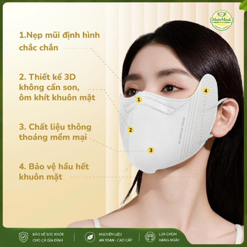 [MUA 200 chiếc 9A tặng 20c 5D ] Khẩu trang 9A JULI 5 Lớp Kháng Khuẩn Dày Dặn, Chống Nắng Toàn Diện