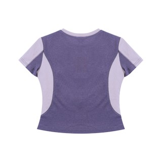 ZEENi Áo thun ngắn Áo thun thể thao Thể thao ngoài trời Trang phục du lịch & thể dục Màu tím Ridge,size S-2XL
