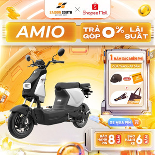 [NHẬN HCM] Xe Máy Điện VinFast Amio  - Công Suất 350W - Góp 0% - Có Bàn Đạp