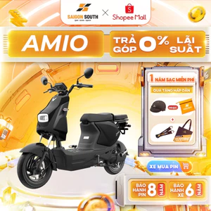 Xe Máy Điện VinFast Amio - Công Suất 350W - Góp 0% - Có Bàn Đạp